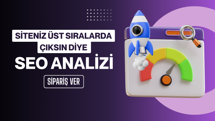 siteniz için SEO analizi ve altyapı düzenlemesini yaparım