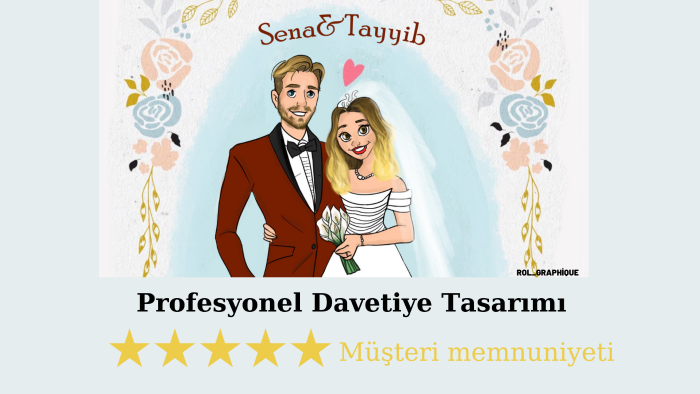 profesyonel davetiyeler hazırlayabilirim
