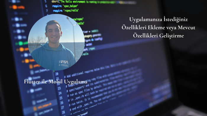 flutter ile mobil uygulama geliştiriyorum