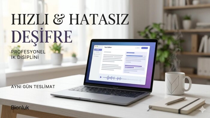ses kayıtlarınızı jet hızıyla ve hatasız yazıya dökerim