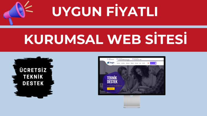 profesyonel kurumsal web sitenizi hazırlarım