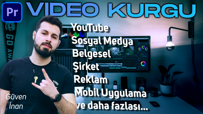 YouTube ve sosyal medya videolarını profesyonelce kurgularım