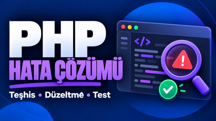 PHP sitenizdeki hataları bulup düzeltirim