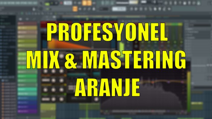 istediğiniz tarzda profesyonel mix & mastering yapabilirim