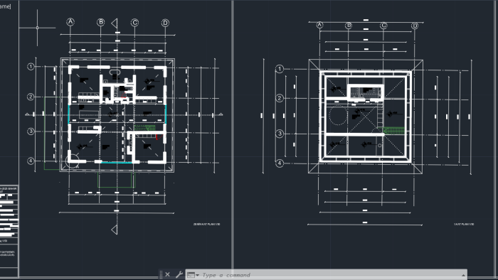2D teknik çizim, plan–kesit–görünüş, hizmeti veririm