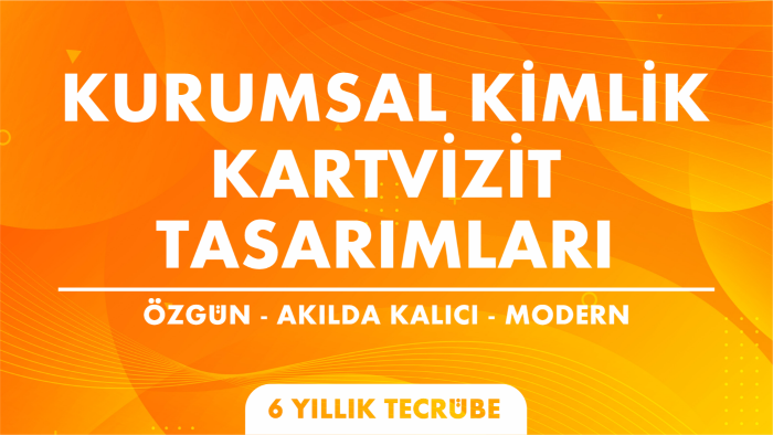 sizin için kurumsal kimlik ve kartvizit tasarımları yaparım