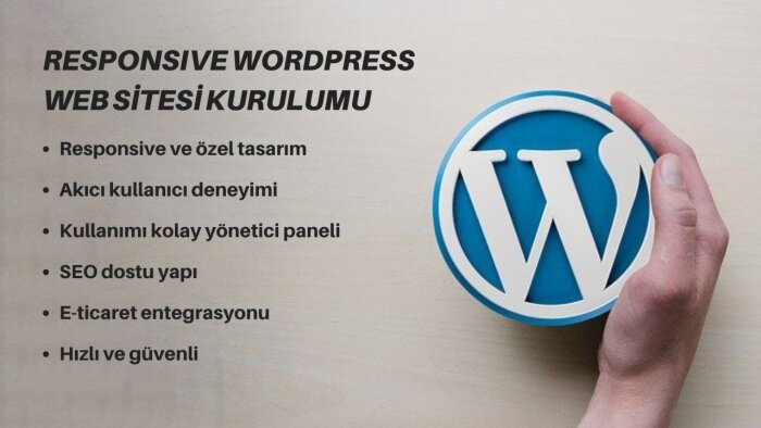 modern ve responsive wordpress web siteleri tasarlıyorum