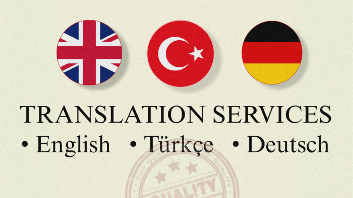 İngilizce-Almanca-Türkçe çevirilerinizi yaparım