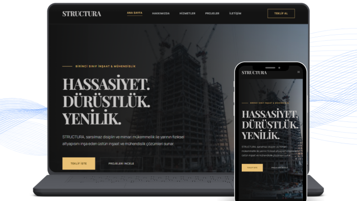 kurumsal özel web siteleri geliştirebilirim