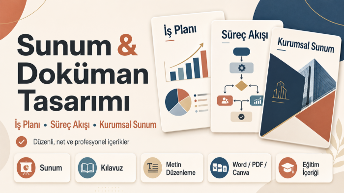 iş planı ve süreç akışı hazırlarım