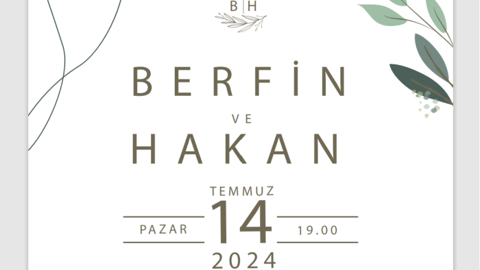 özel günleriniz için uygun davetiyenizi tasarlayabilirim
