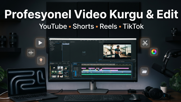 videolarınızı profesyonel bir şekilde düzenlerim