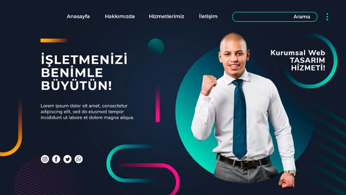 size seo uyumlu kurumsal web sitesi yapabilirim