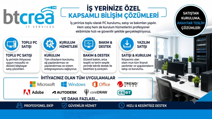 bilgisayar bakım çözümleri yaparım