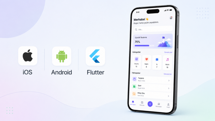 Android ve iOS için modern uygulamalar geliştiririm