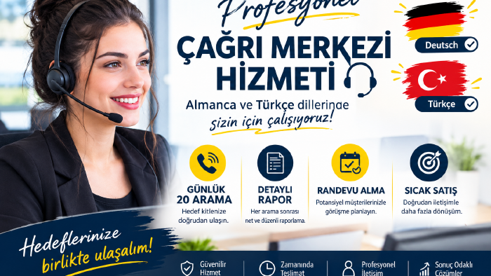 sıcak satış ve müşteri yönlendirebilirim