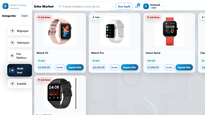 özel kodlanmış ve güvenli e-ticaret platformunuzu kuruyorum