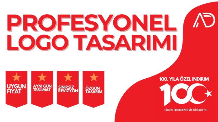 sizlere profesyonel logolar tasarlayabilirim