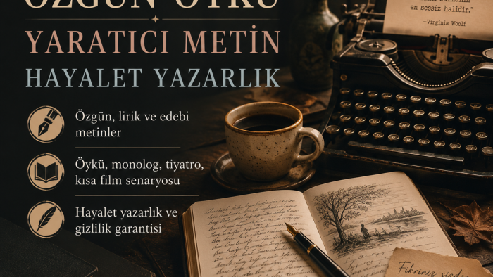 yaratıcı metinler yazarım