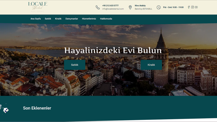 mükemmel bir web sitesi yapabilirim