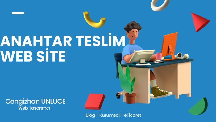 anahtar teslim web site yapabilirim