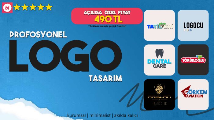 yaratıcı ve güçlü logo tasarımı yaparım