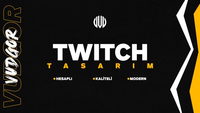 Twitch kanalınız için göz kamaştırıcı tasarımlar yapabilirim