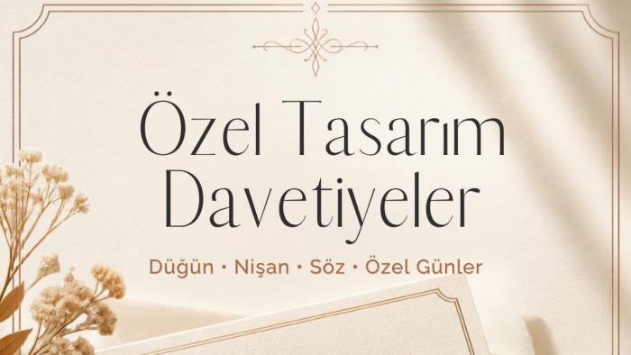 davetiyenizi hazırlar basıma uygun şekilde verebilirim