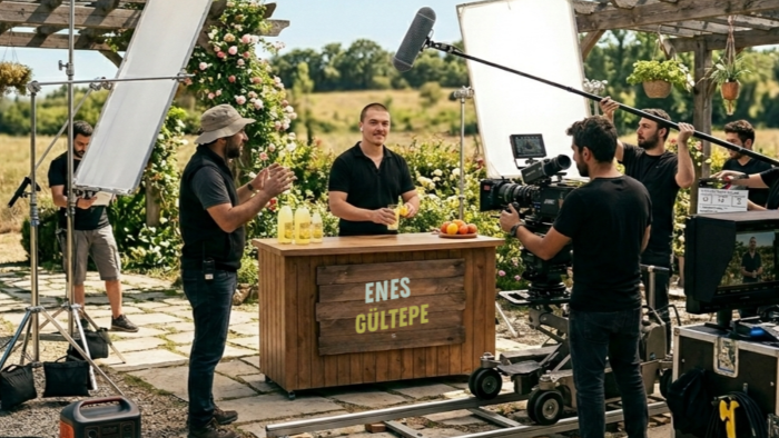 ürün veya markanız için AI ile reklam filmi hazırlayabilirim