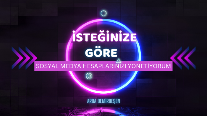 sosyal medya hesaplarınızı yönetebilirim