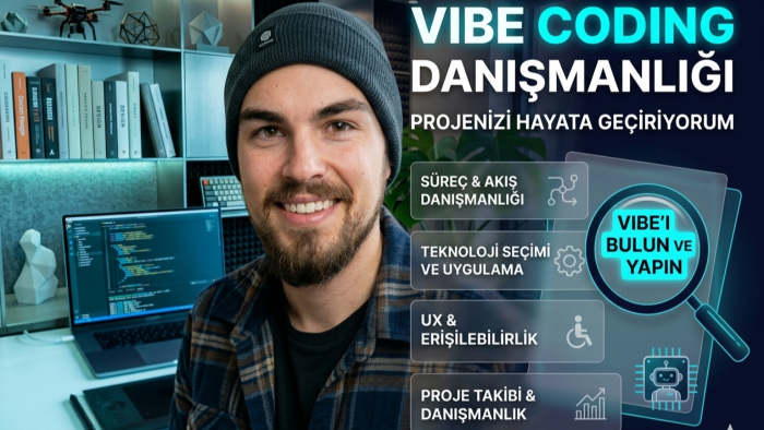 vibe coding danışmanlığıyla projenizi hayata geçiriyorum