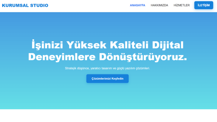 uygun fiyatlı özel kodlanmış web sitesi yapıyorum