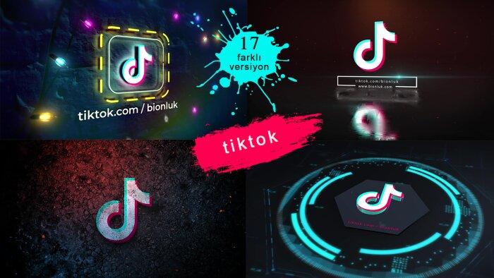 tiktok için logo intro/outro yapabilirim