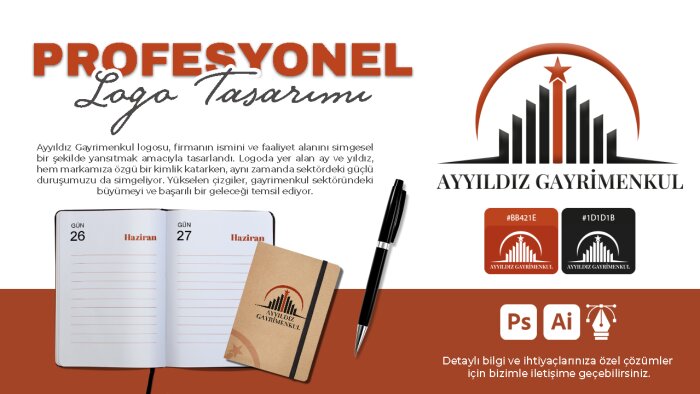 yaratıcı bir şekilde logo tasarımı yaparım