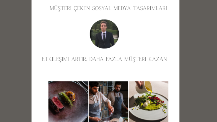 işletmeler için modern sosyal medya postları tasarlarım