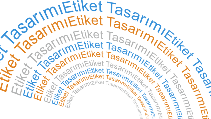 etkili etiket tasarımları yapıyorum