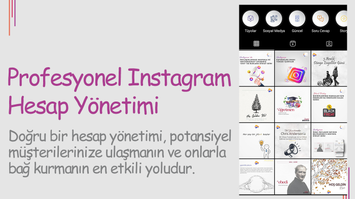 sosyal medya yönetimi uzmanıyım