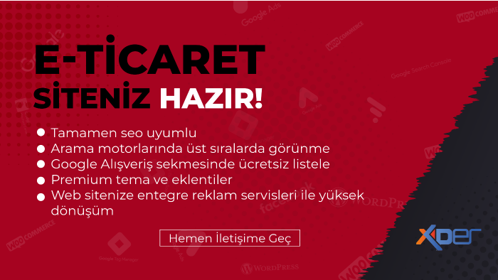 wordpress ile e-ticaret sitenizi anahtar teslim yaparım