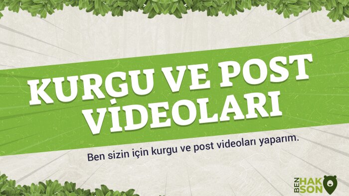 size profesyonel video çalışması yapabilirim