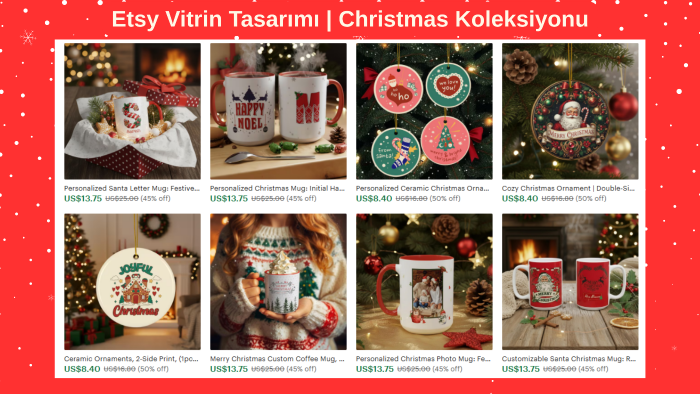 online mağazalara konsept vitrin tasarımı / mockup yapıyorum