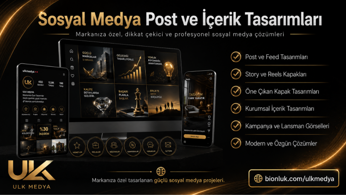 sosyal medya için post ve içeriklerinizi hazırlayabilirim