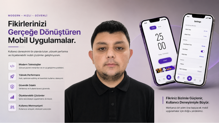 fikirlerinizi profesyonel mobil uygulamalara dönüştürürüm