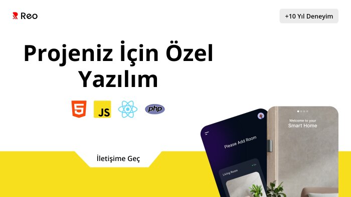 hayalinizdeki web sitenizi özel yazılım ile kodluyorum