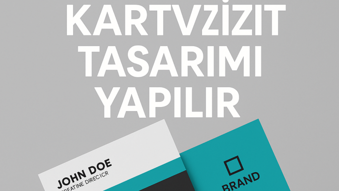 sizler için kartvizit tasarlarım