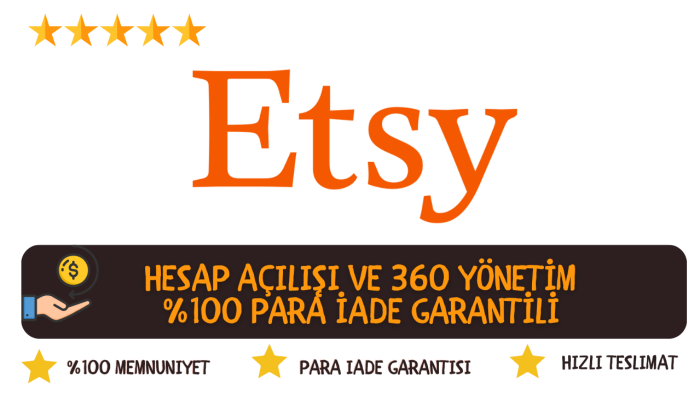 etsy mağazanızı açar detaylı danışmanlık yaparım