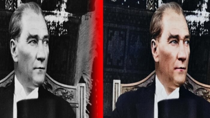  eski ve siyah-beyaz fotoğraflarınızı renklendirebilirim