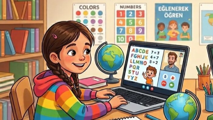 çocuklarınıza yardımcı olurum