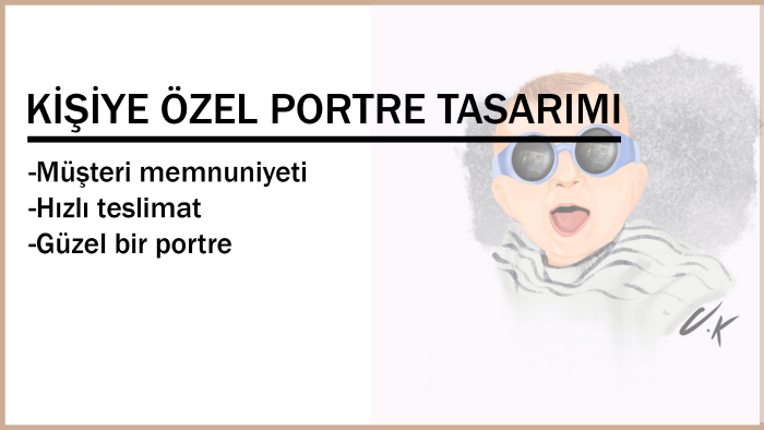 size özel dijital portre çizimi yaparım