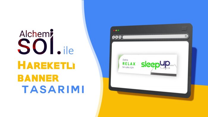 dikkatleri üzerine çeken hareketli bannerlar tasarlarım