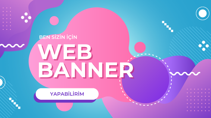 sizin için modern ve sade web bannerları tasarlayabilirim